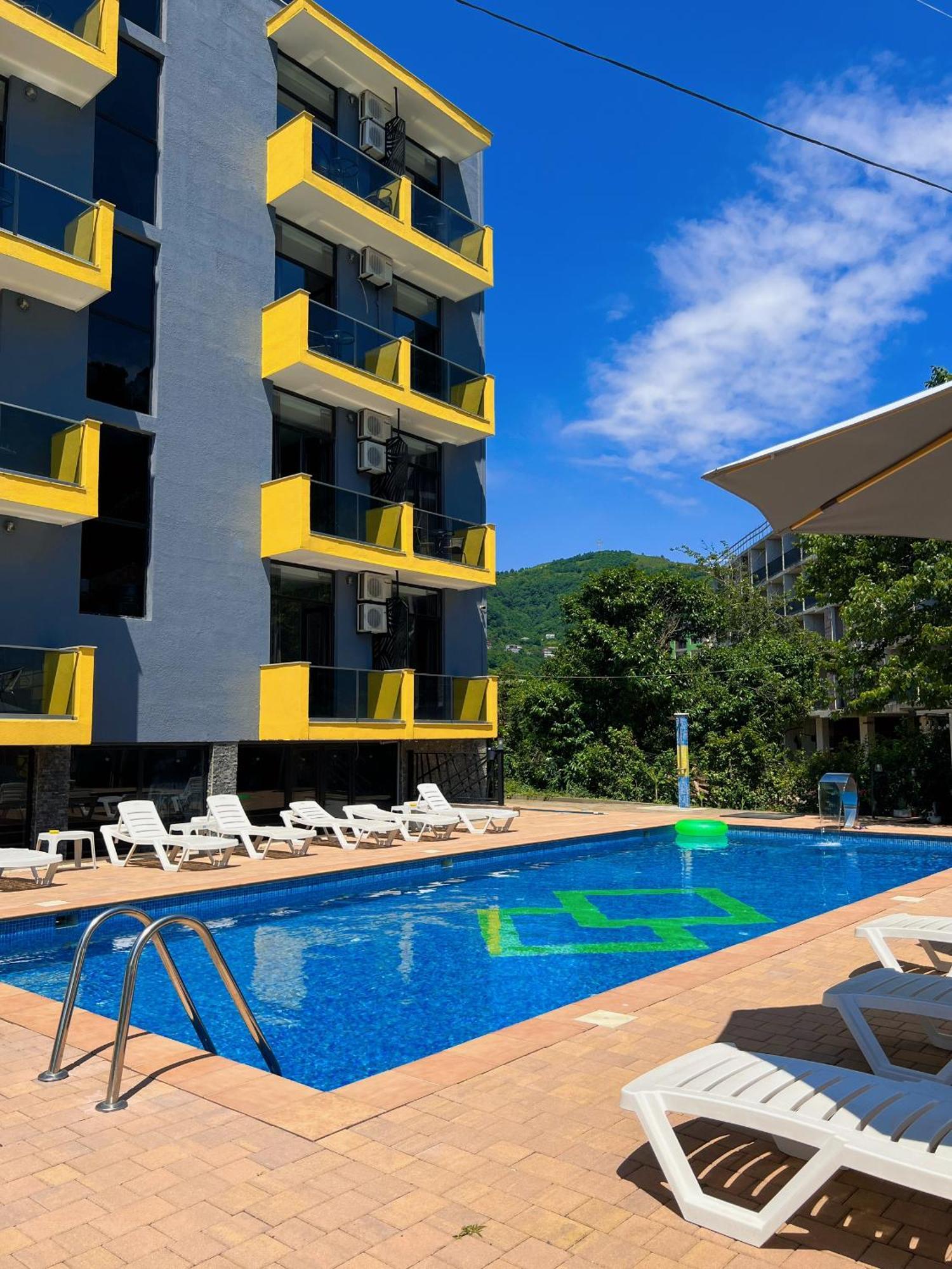 Hotel Casa Del Mar Kvariati Exterior foto